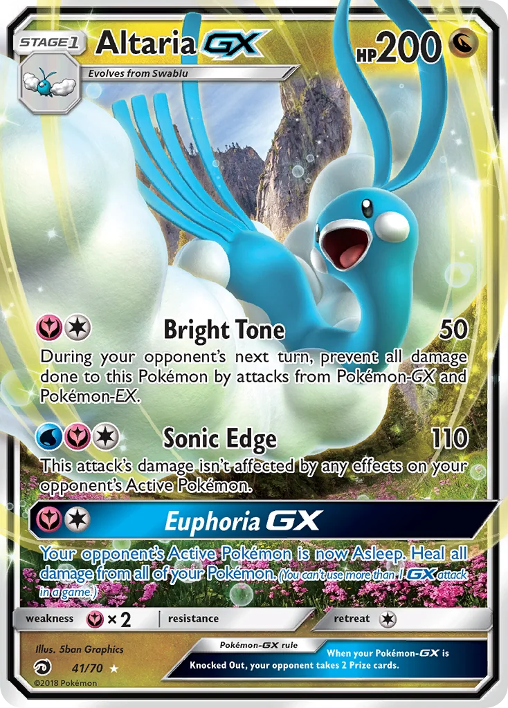 Altaria GX · Dragões Soberanos