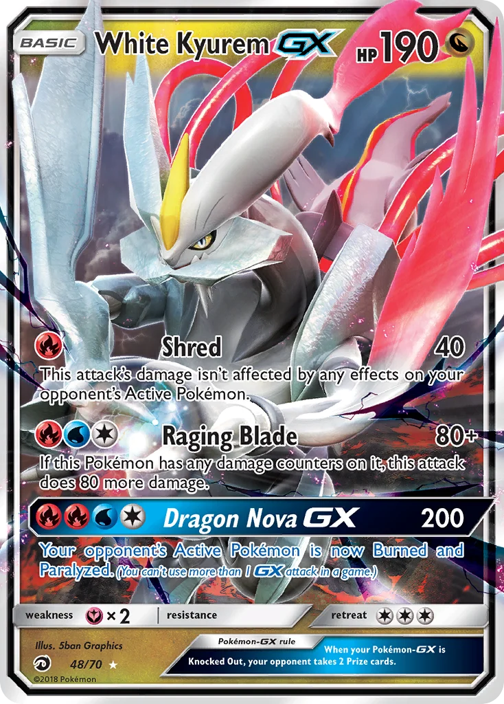 White Kyurem-GX · Dragon Majesty