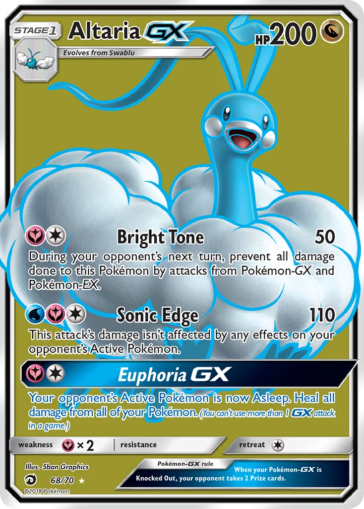 Altaria GX · Dragões Soberanos