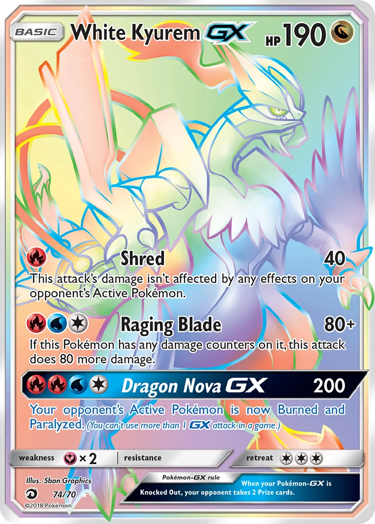 White Kyurem-GX · Dragon Majesty