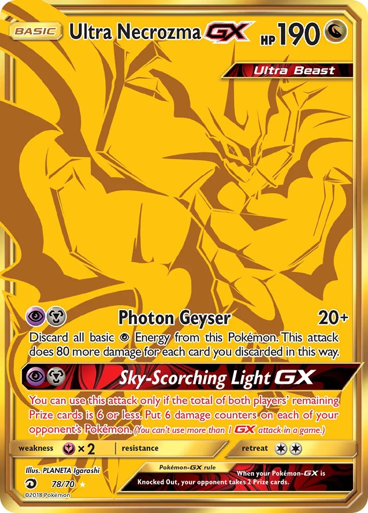 Ultra Necrozma GX · Dragões Soberanos