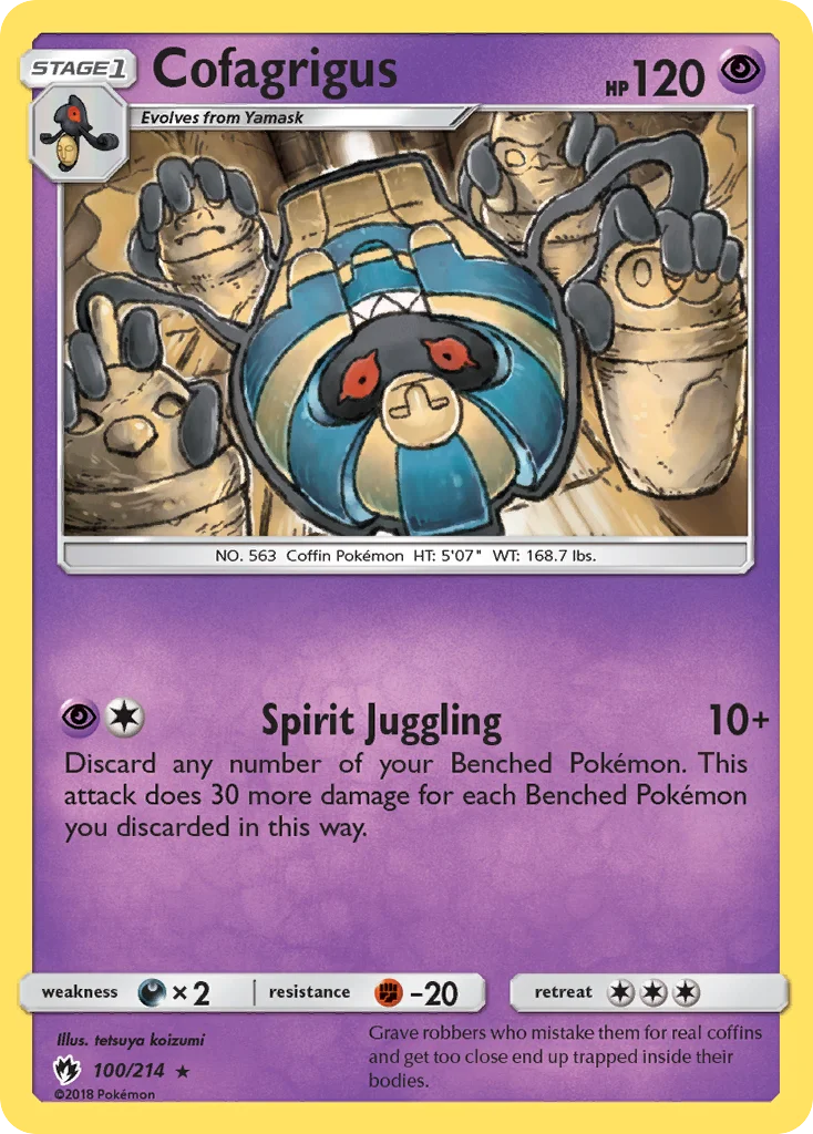 Cofagrigus · Trovões Perdidos
