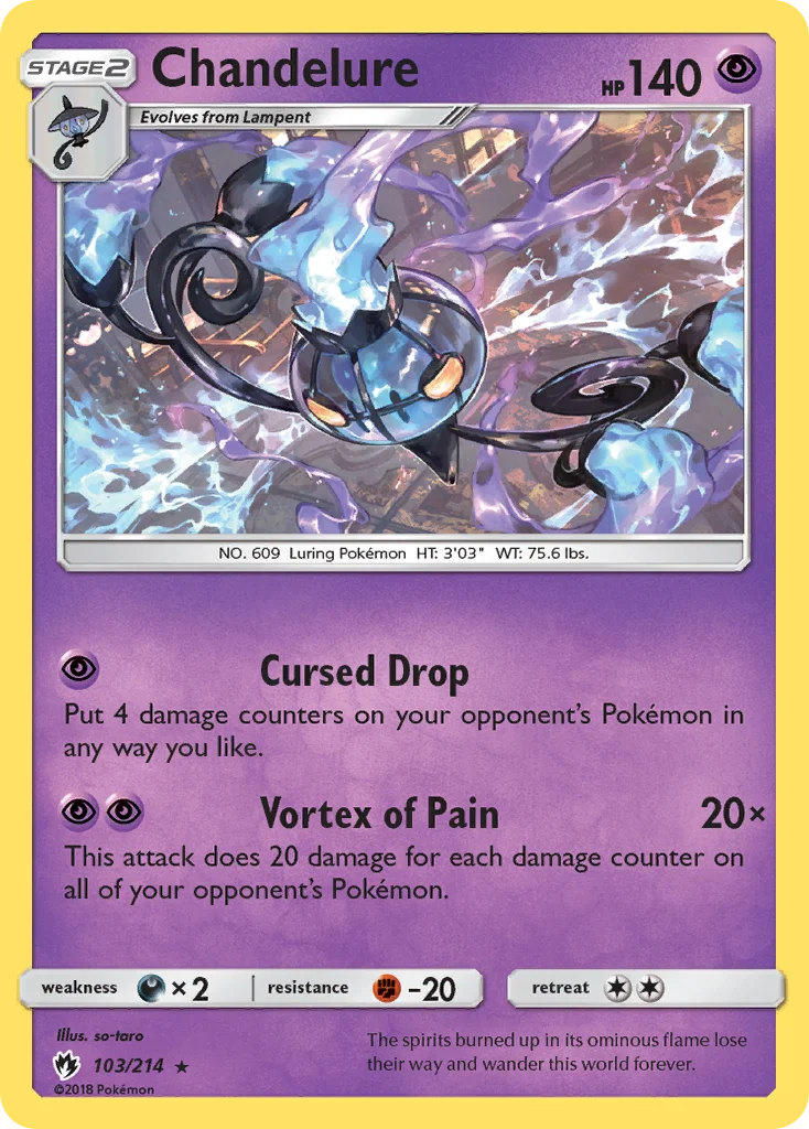 Chandelure · Lost Thunder