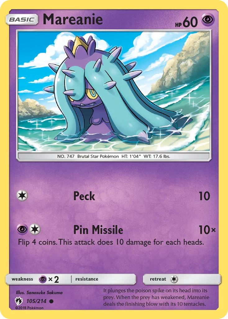 Mareanie · Lost Thunder