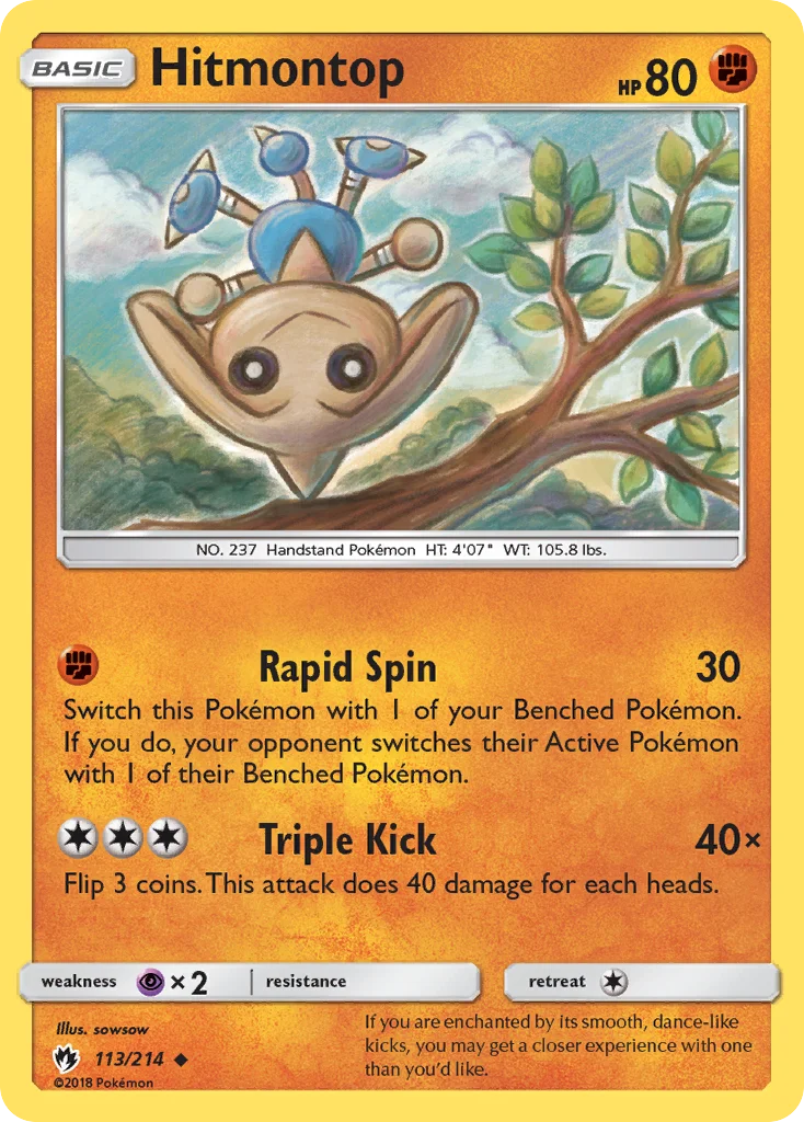 Hitmontop · Lost Thunder