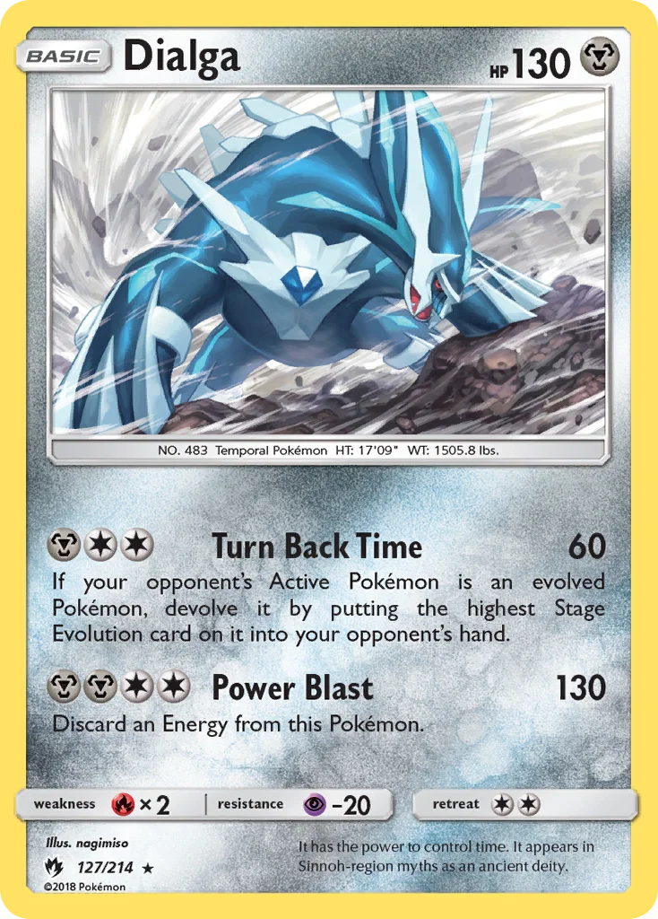 Dialga · Trovões Perdidos