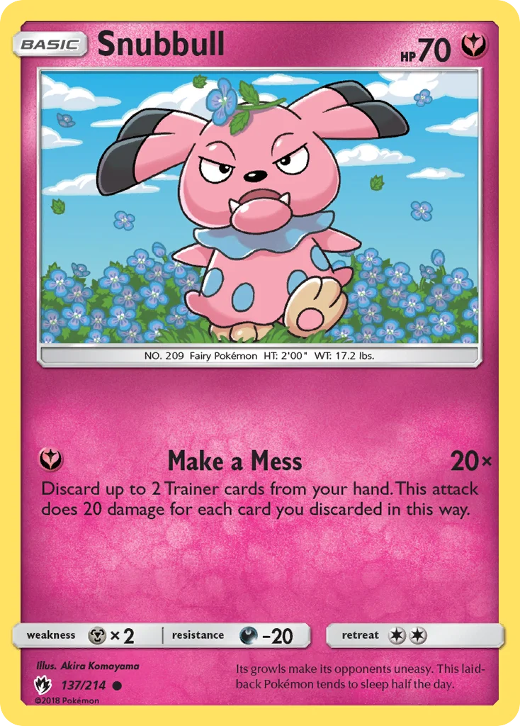 Snubbull · Trovões Perdidos
