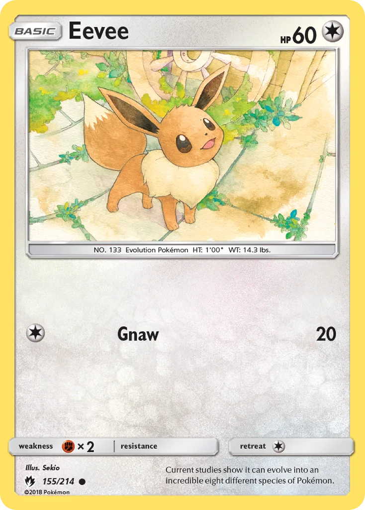 Eevee · Lost Thunder