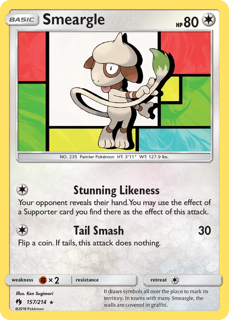 Smeargle · Trovões Perdidos
