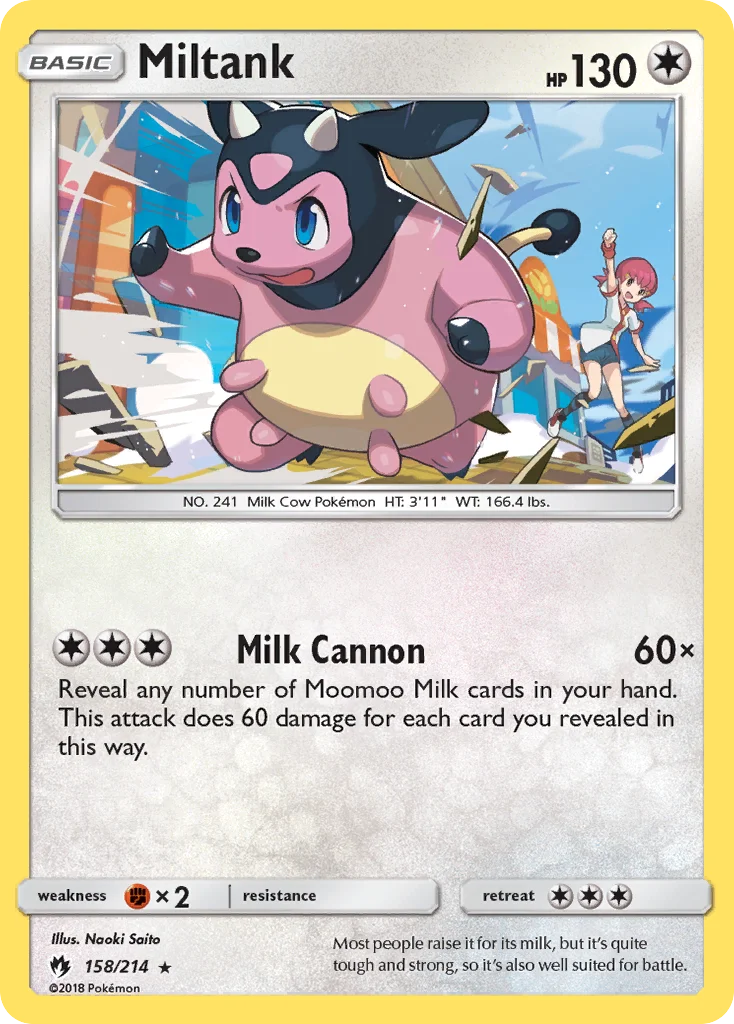 Miltank · Trovões Perdidos