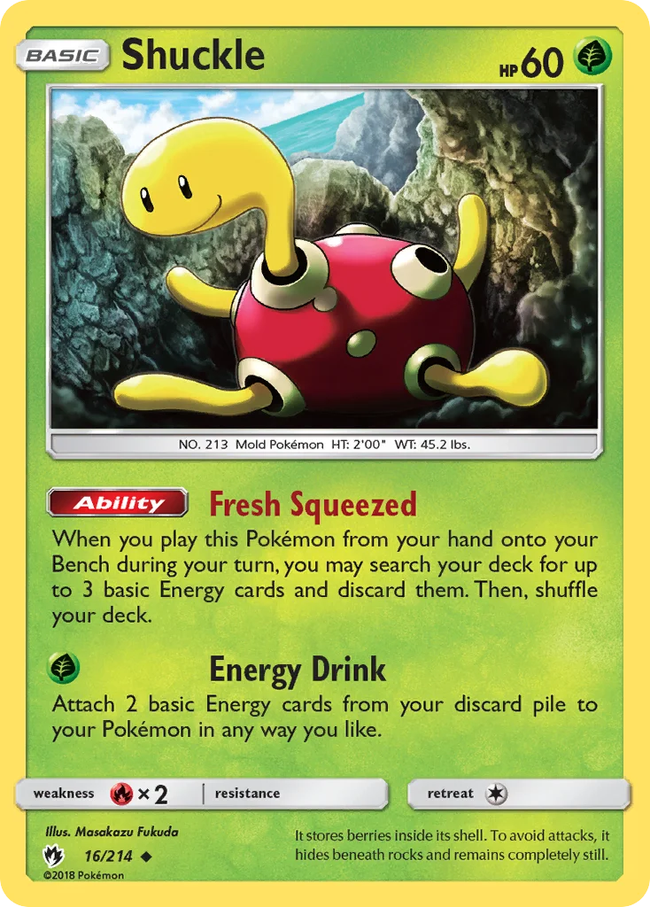 Shuckle · Trovões Perdidos