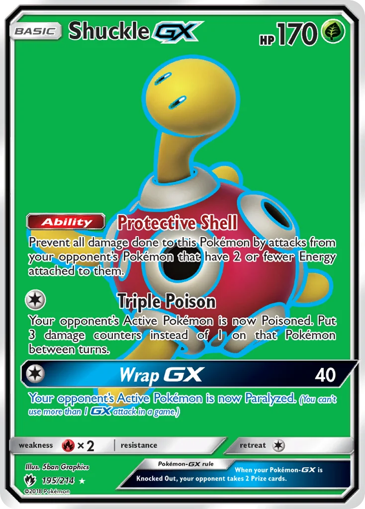Shuckle-GX · Lost Thunder