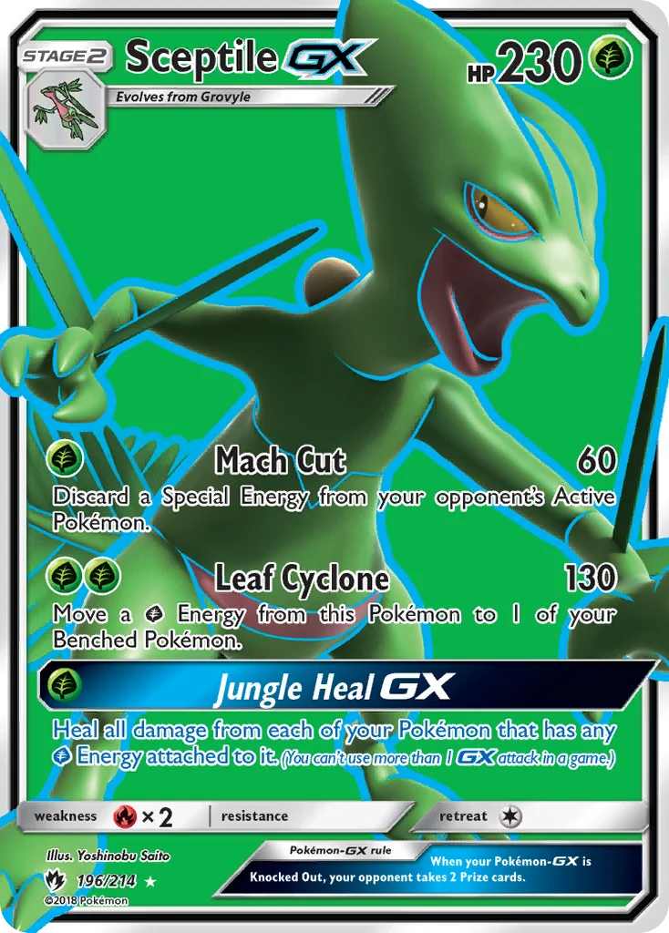 Sceptile GX · Trovões Perdidos