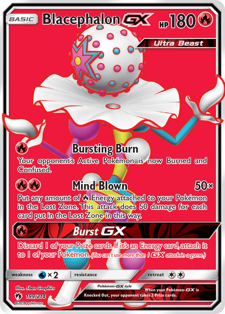 Blacephalon GX · Trovões Perdidos