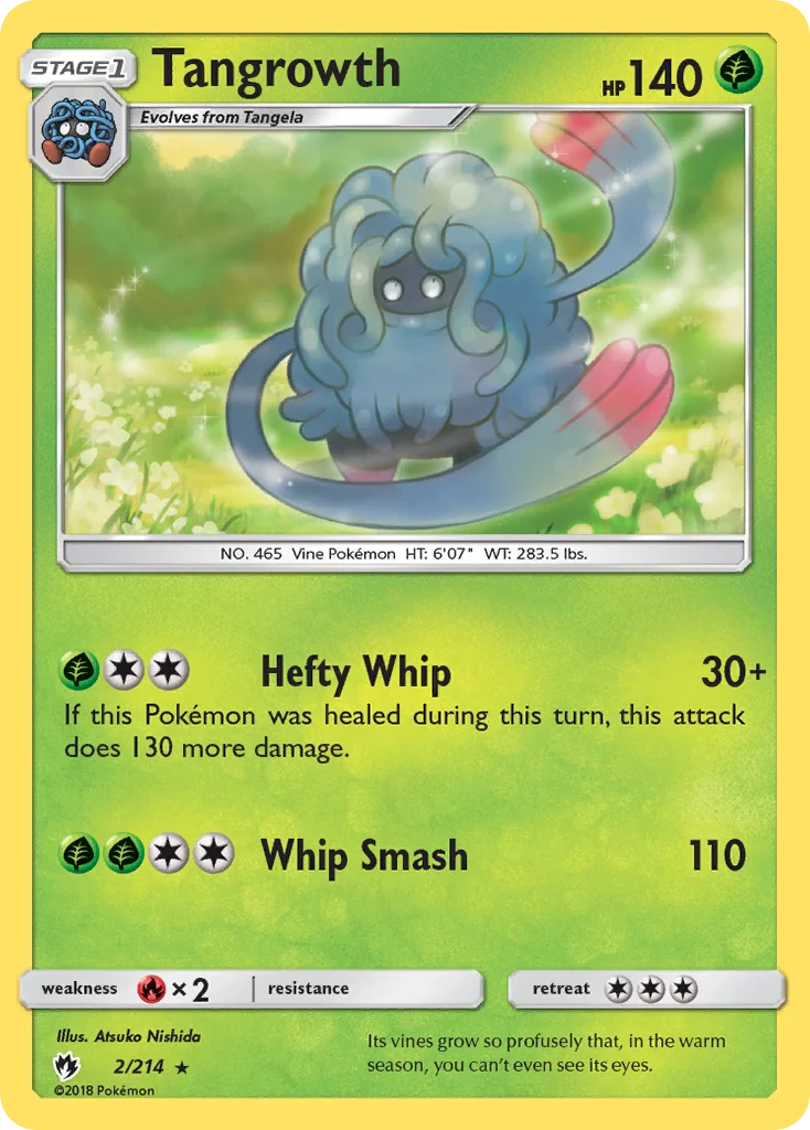 Tangrowth · Trovões Perdidos