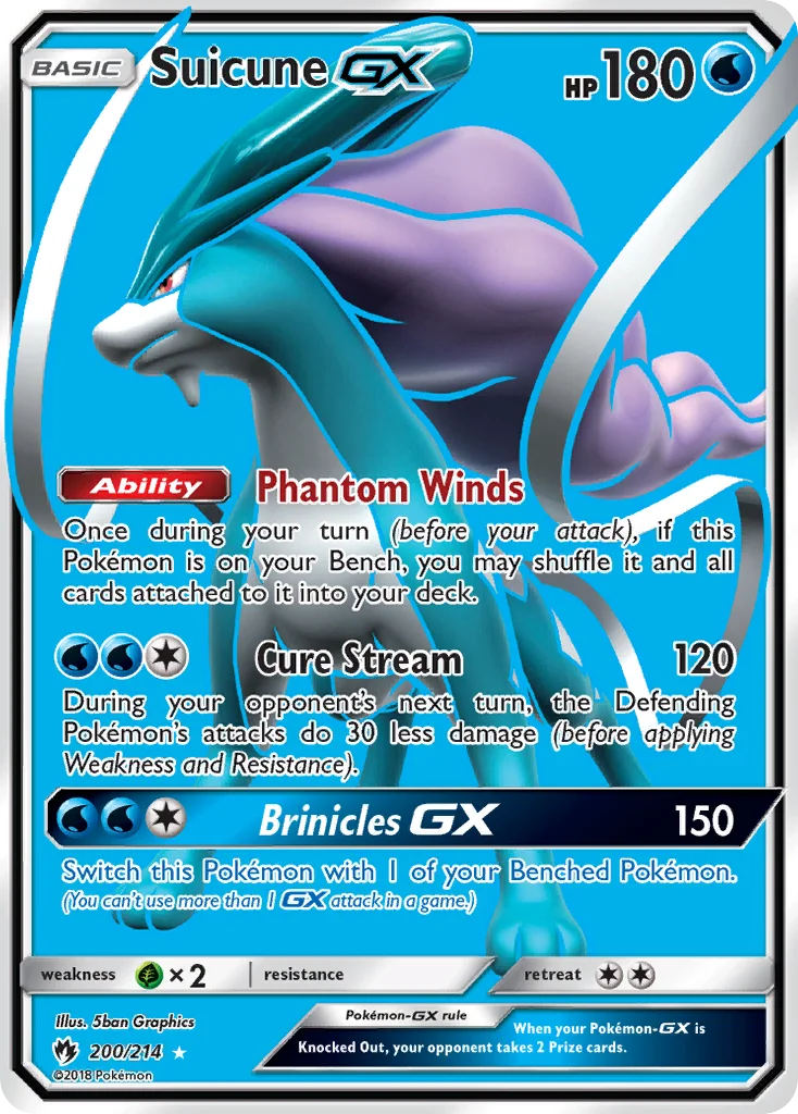 Suicune-GX · Lost Thunder