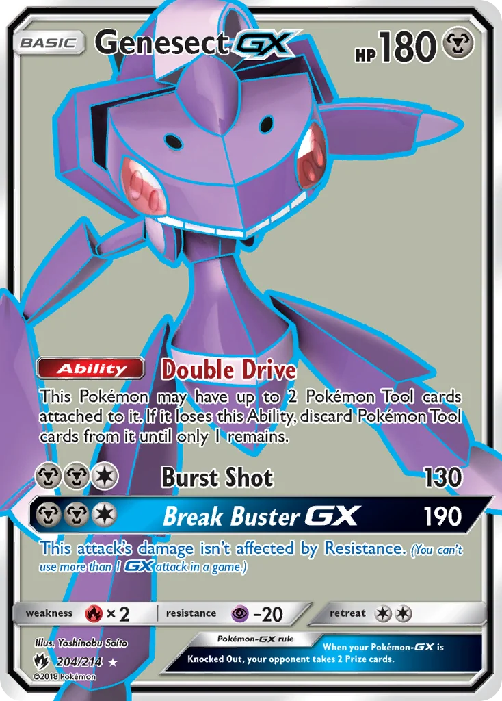 Genesect-GX · Lost Thunder