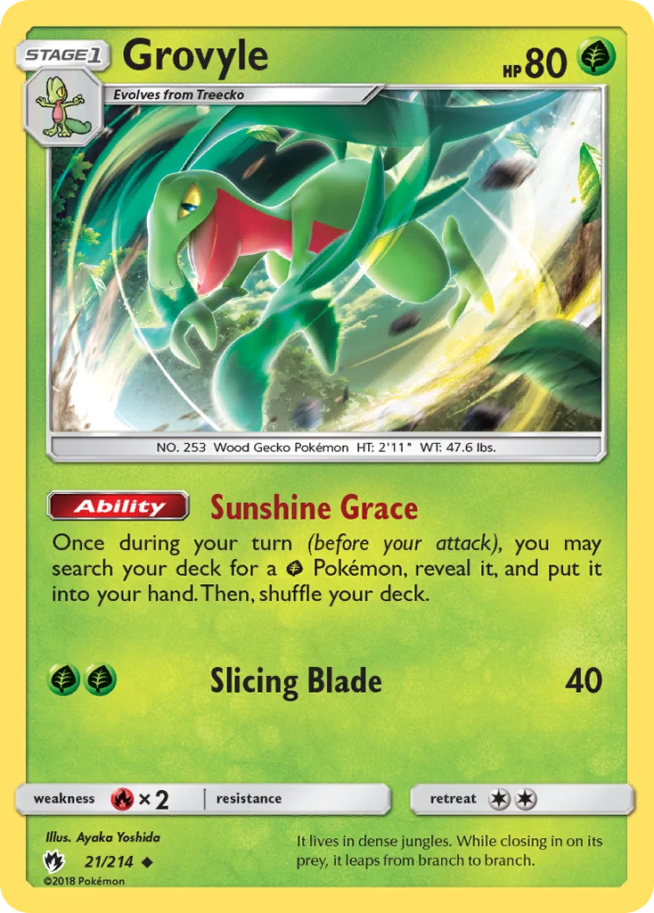 Grovyle · Trovões Perdidos