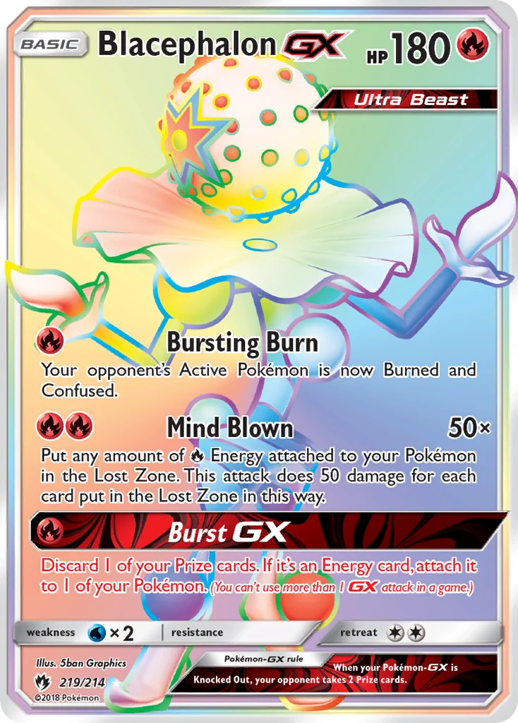 Blacephalon-GX · Lost Thunder