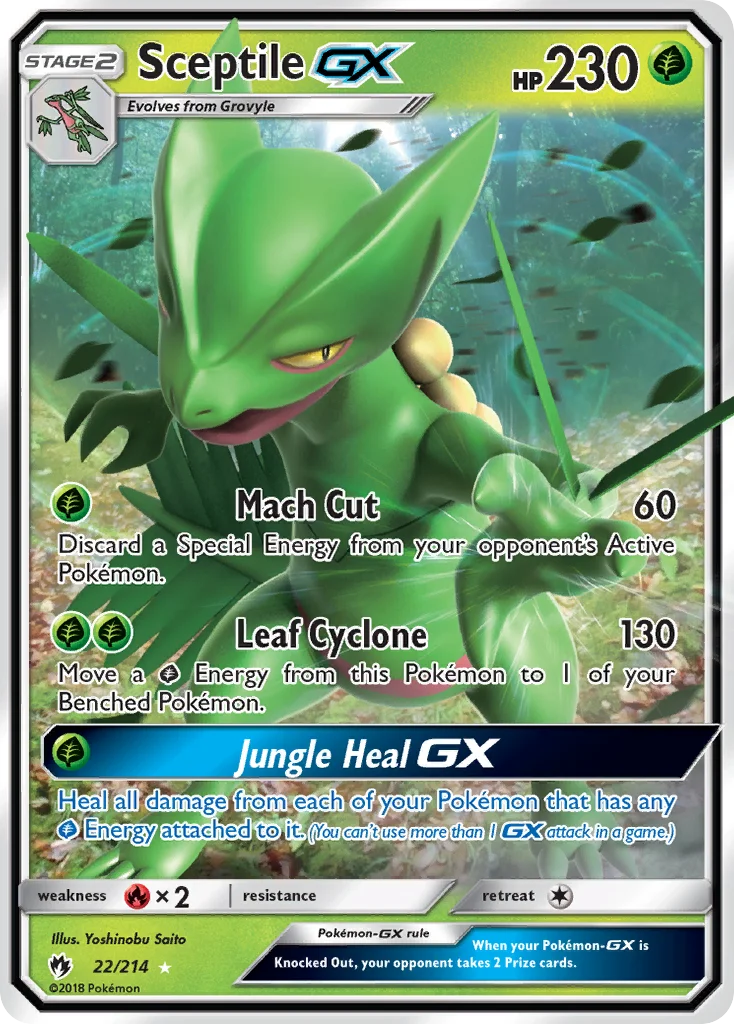 Sceptile-GX · Lost Thunder