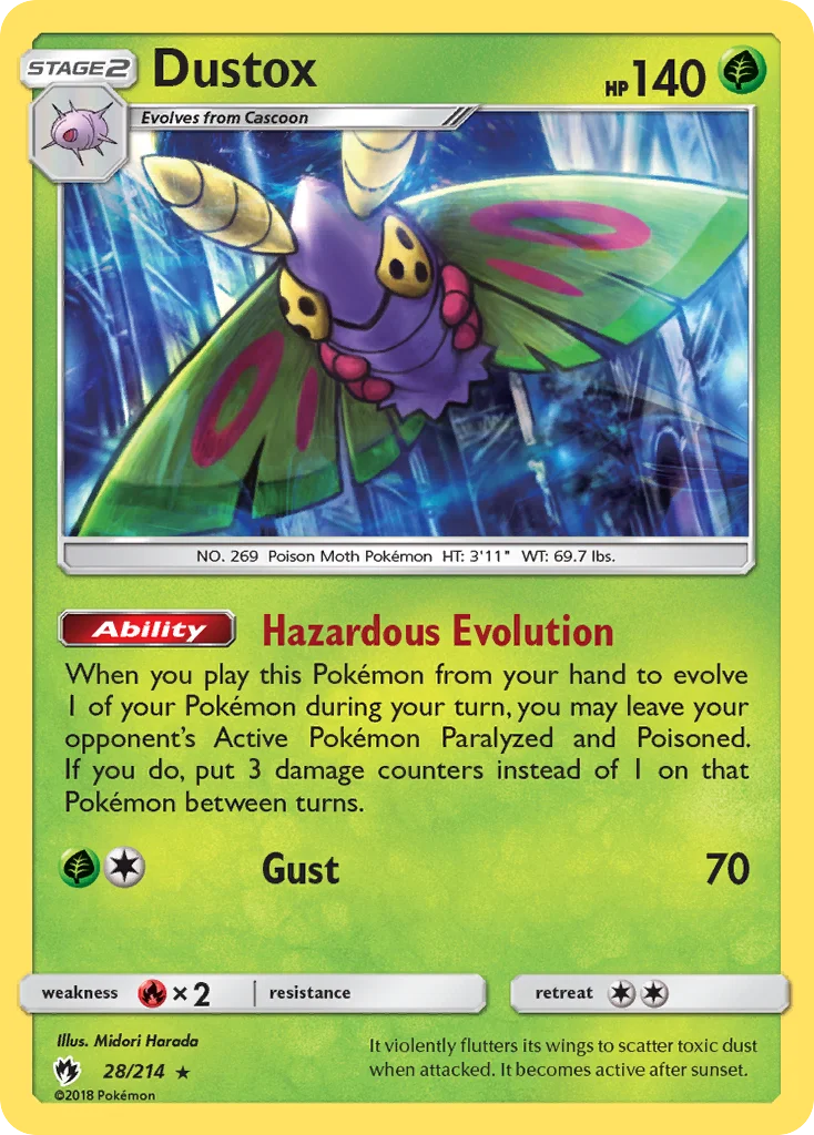 Dustox · Lost Thunder