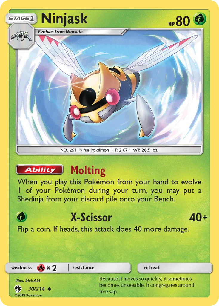 Ninjask · Lost Thunder