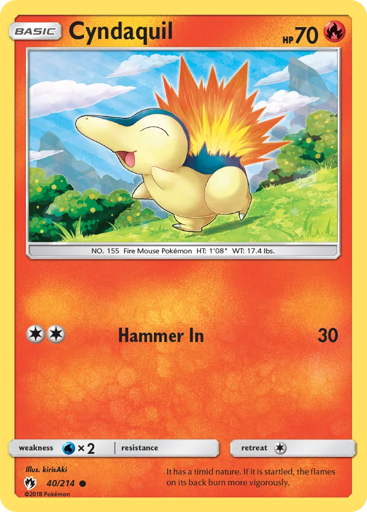 Cyndaquil · Lost Thunder
