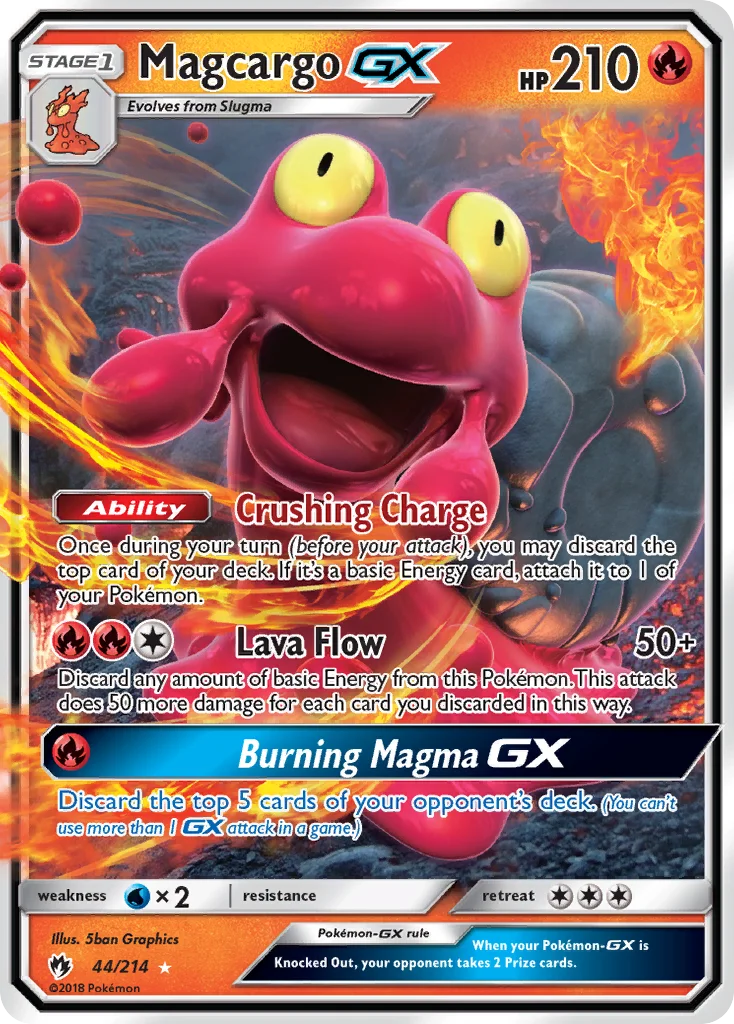 Magcargo-GX · Lost Thunder
