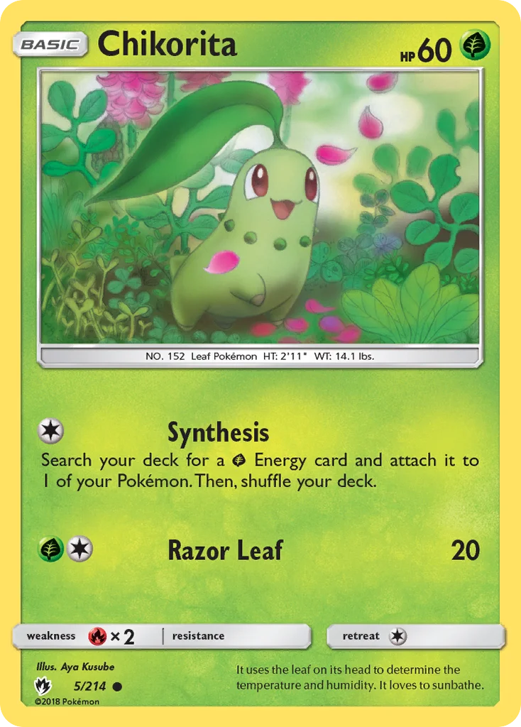 Chikorita · Trovões Perdidos