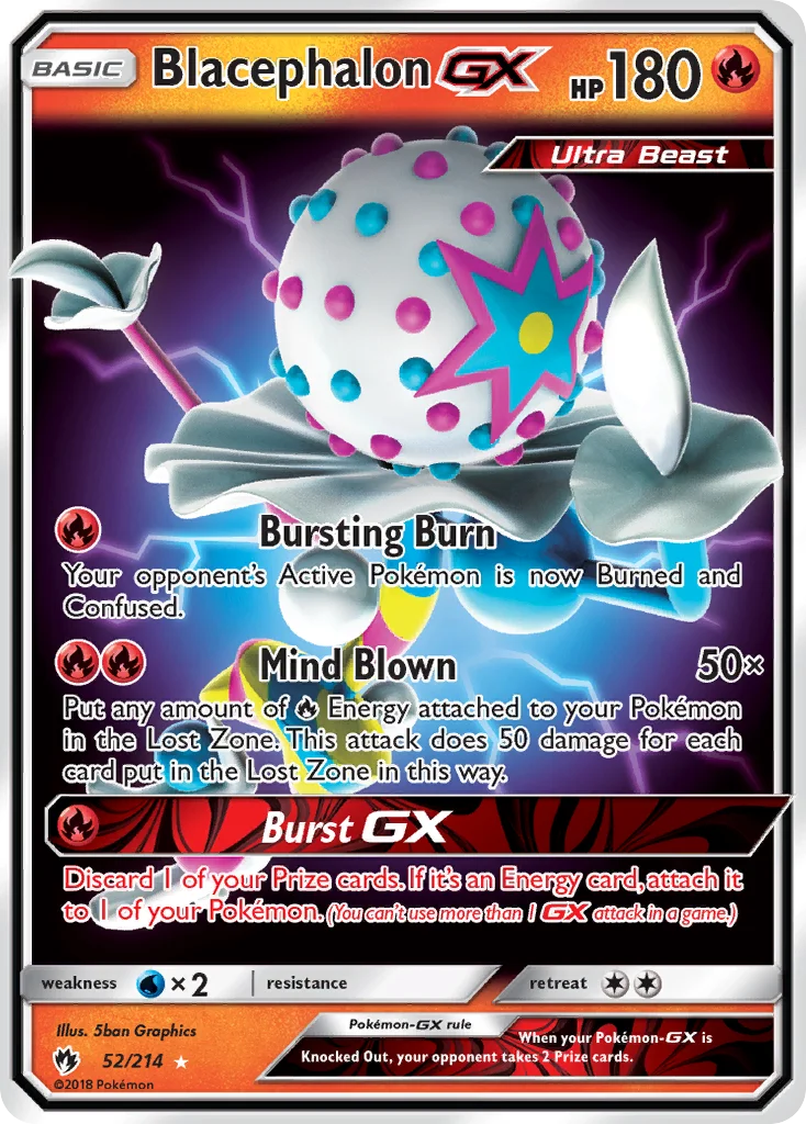 Blacephalon-GX · Lost Thunder