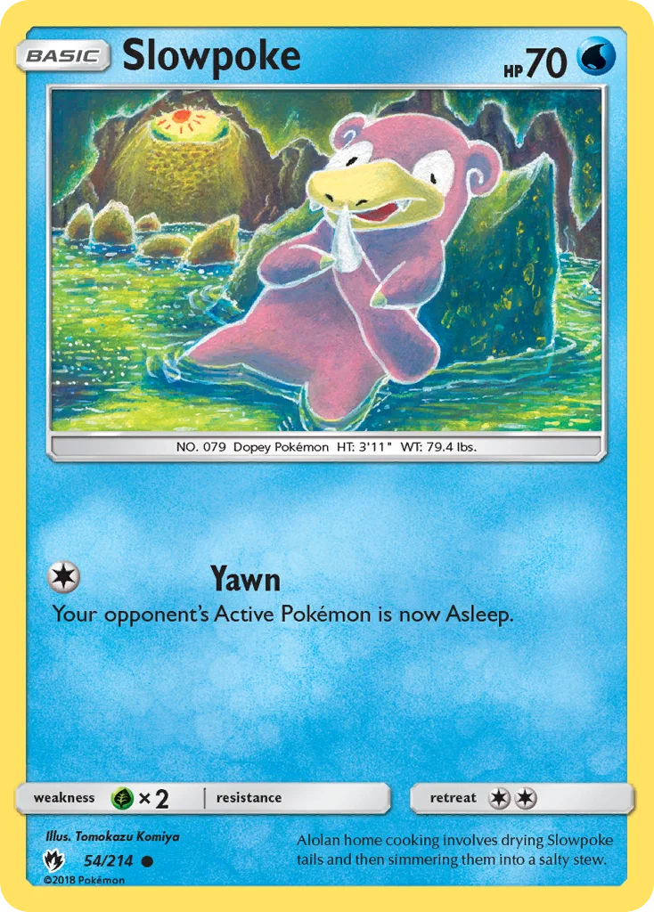 Slowpoke · Lost Thunder