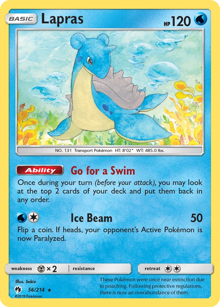 Lapras · Trovões Perdidos