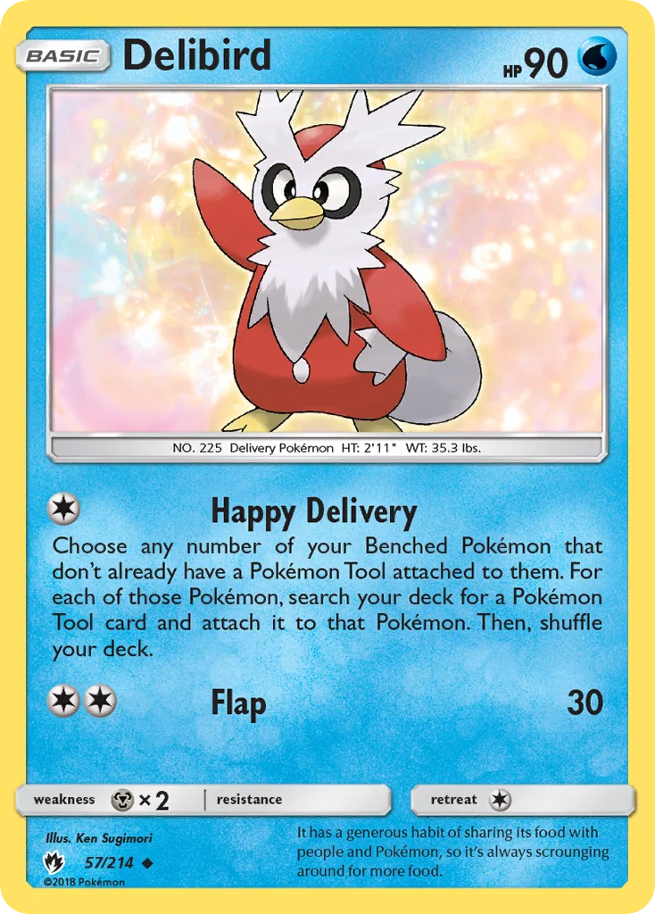 Delibird · Lost Thunder