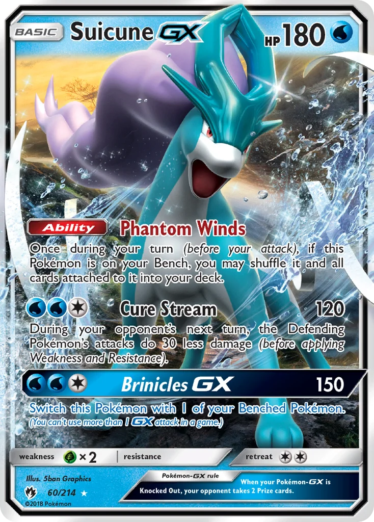 Suicune-GX · Lost Thunder