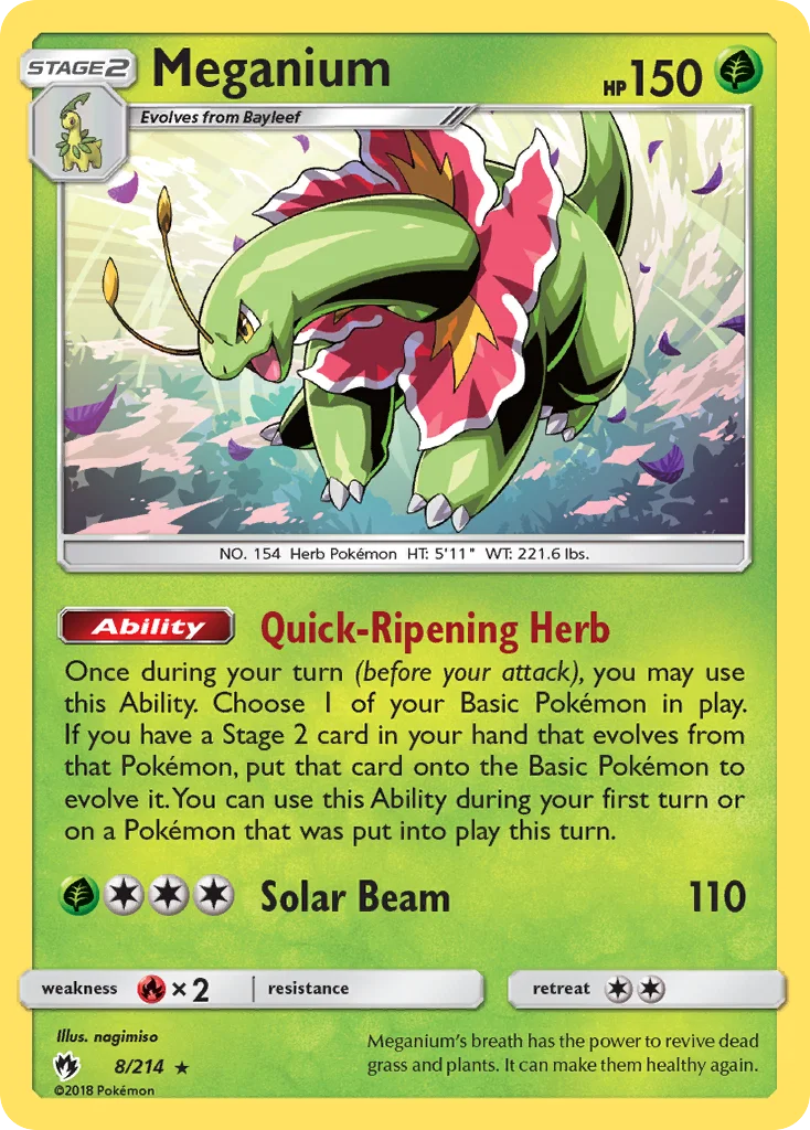 Meganium · Lost Thunder