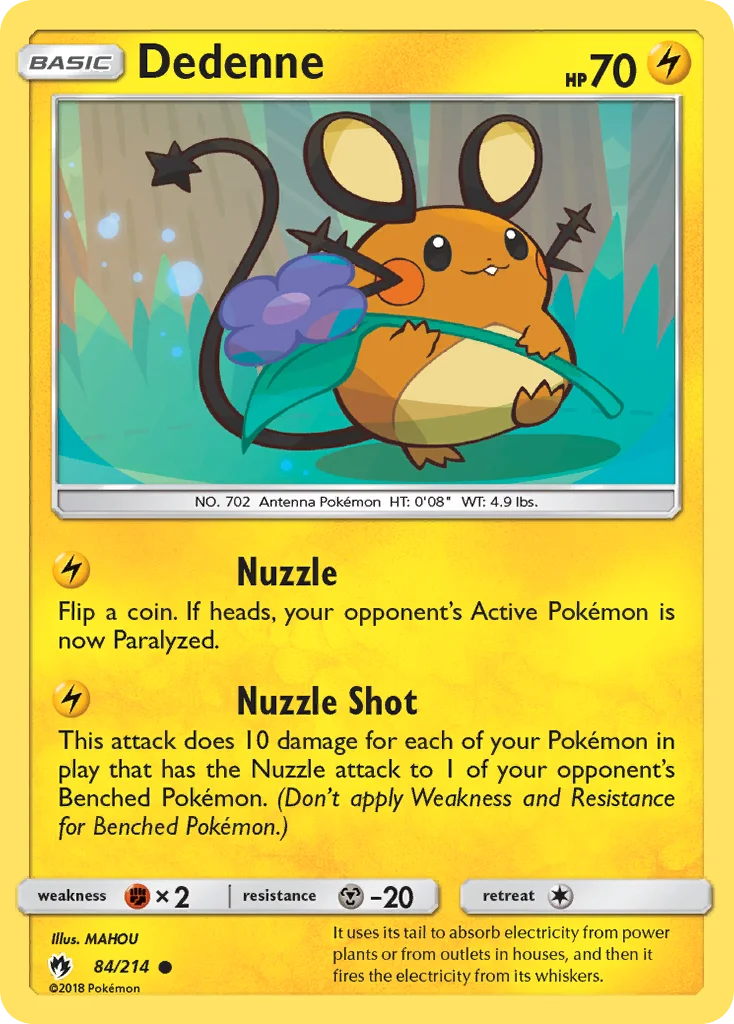Dedenne · Lost Thunder
