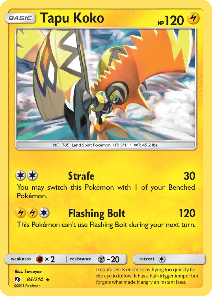 Tapu Koko · Trovões Perdidos