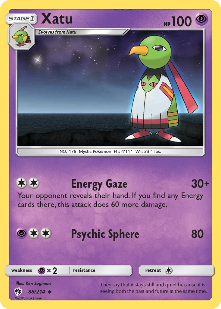 Xatu · Lost Thunder