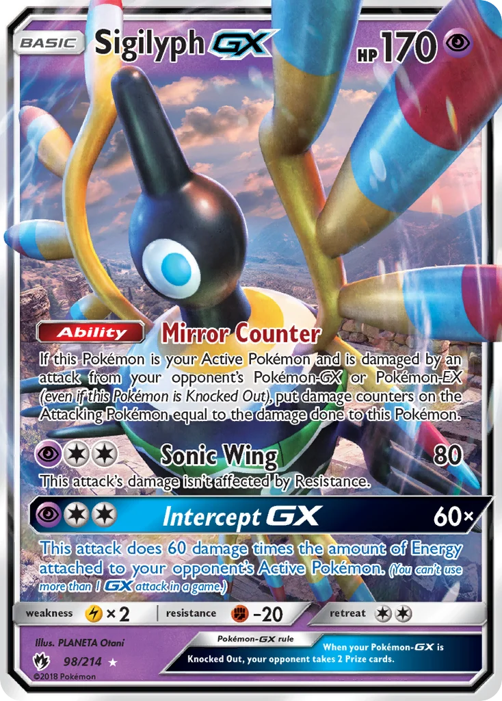 Sigilyph-GX · Lost Thunder
