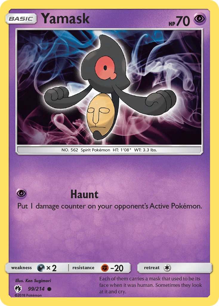 Yamask · Lost Thunder