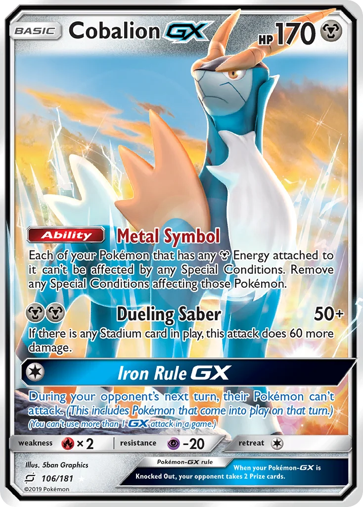Cobalion-GX · Team Up