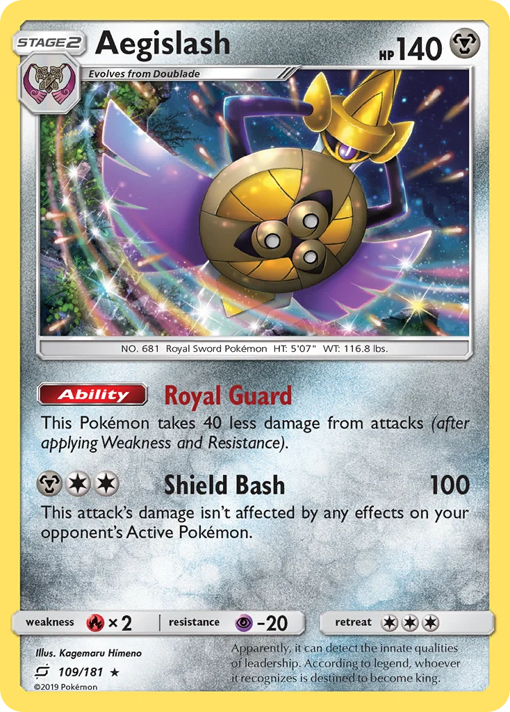 Aegislash · Team Up