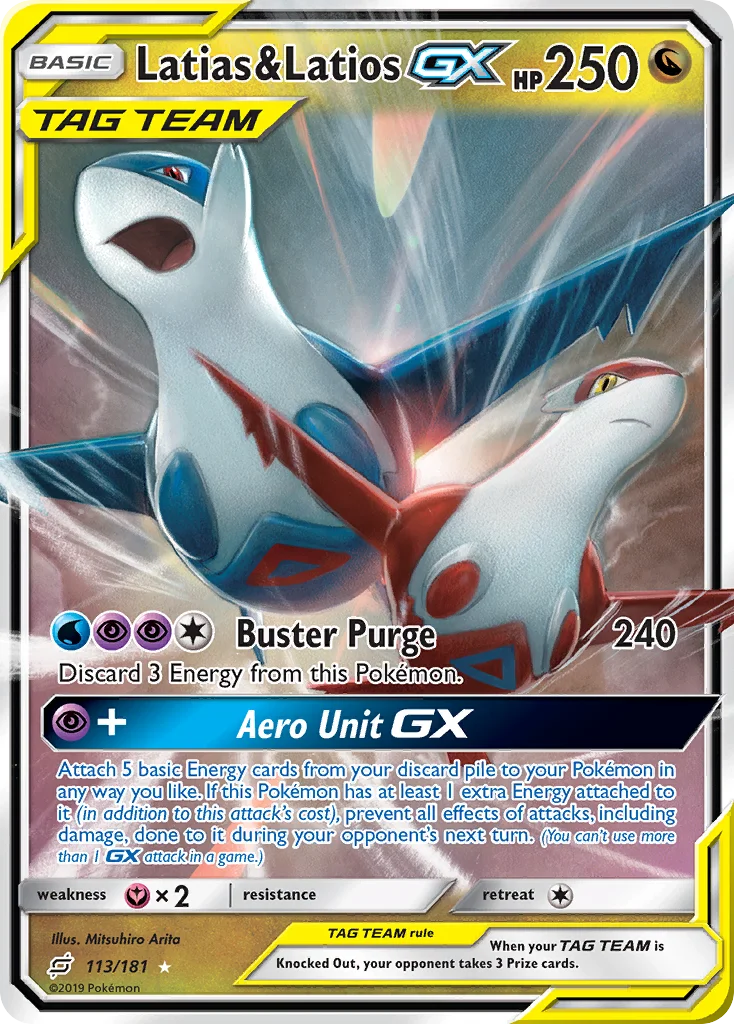 Latias & Latios-GX · Team Up