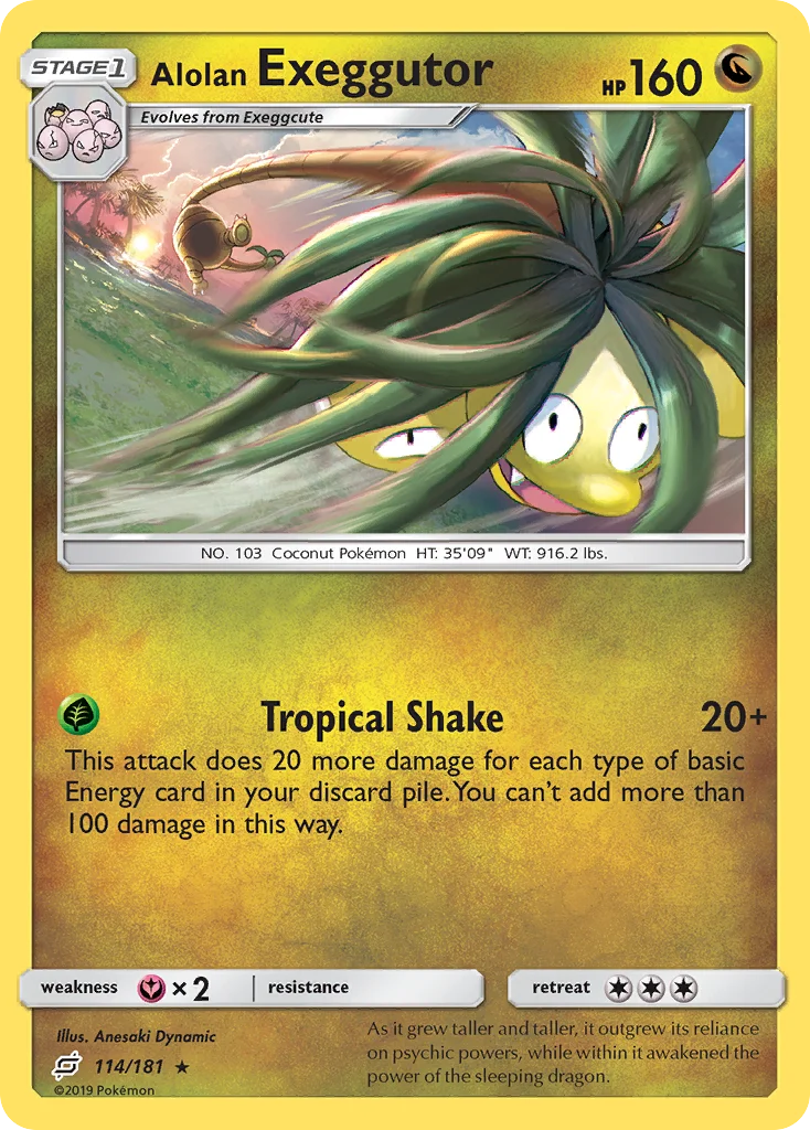 Alolan Exeggutor · Team Up