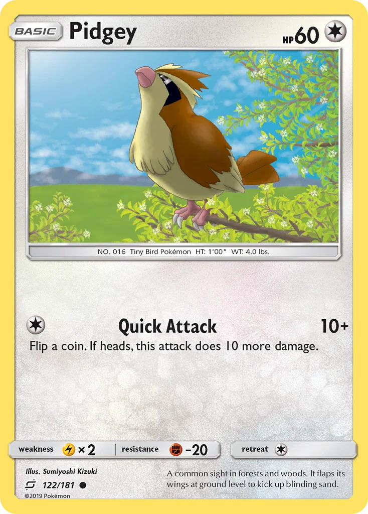 Pidgey · União de Aliados