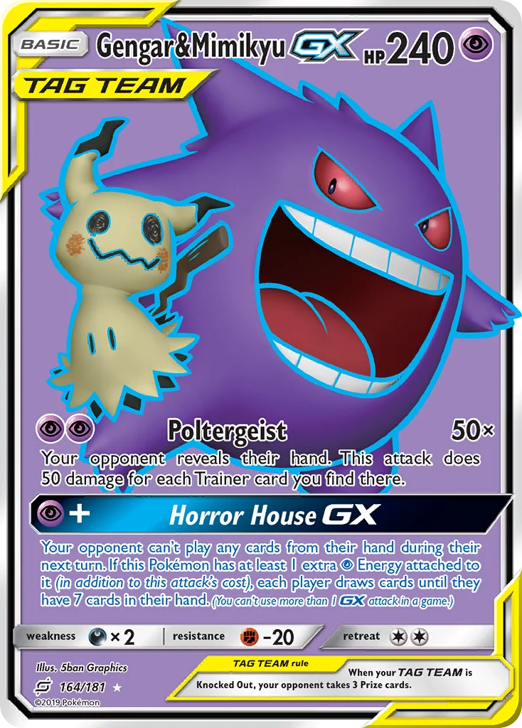 Gengar e Mimikyu GX · União de Aliados