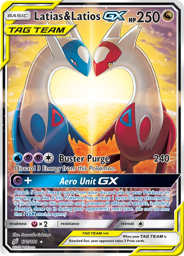 Latias & Latios-GX · Team Up