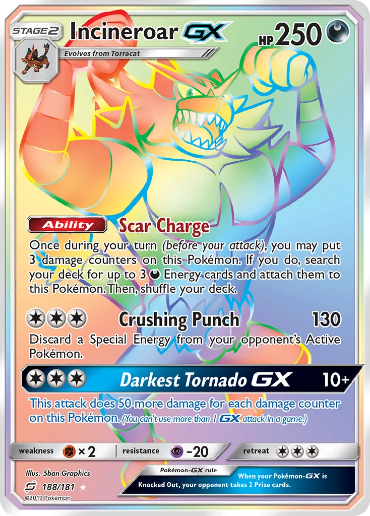 Incineroar-GX · Team Up