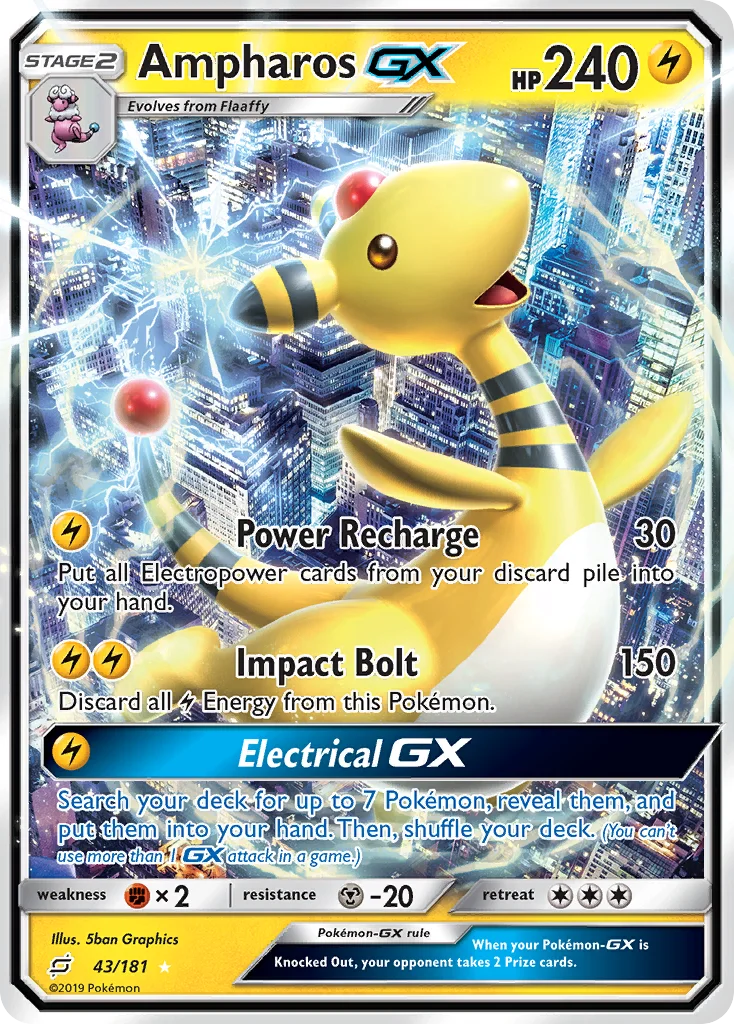 Ampharos-GX · Team Up