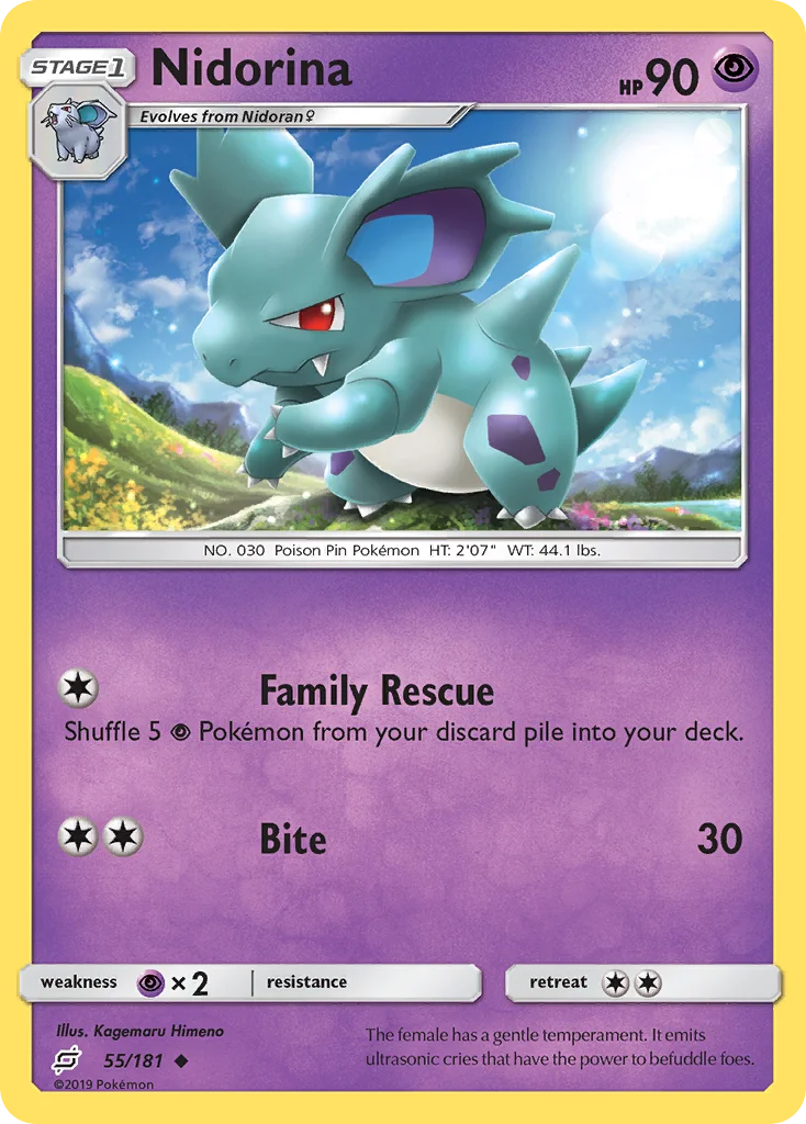Nidorina · Team Up